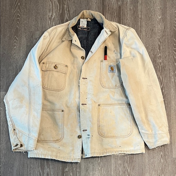 Carhartt Other - Carhartt Men's Beige Field Jacket